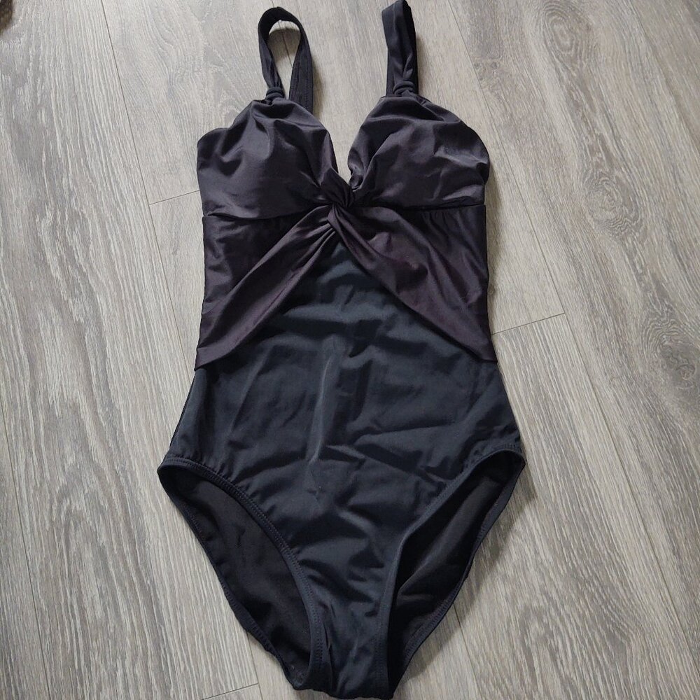 Tidal Bay Twist Front One Piece Swimsuit